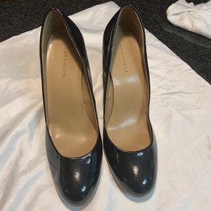 Black Patent Leather Heels